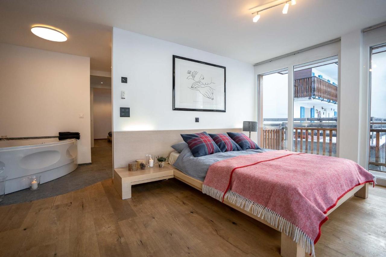 Modern Apartment With Matterhorn View เซอร์แมท ภายนอก รูปภาพ