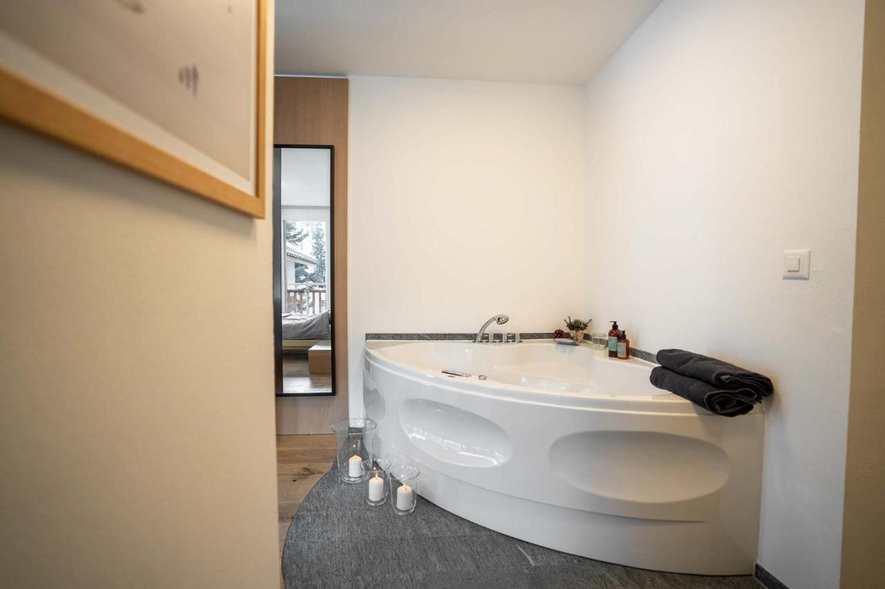 Modern Apartment With Matterhorn View เซอร์แมท ภายนอก รูปภาพ